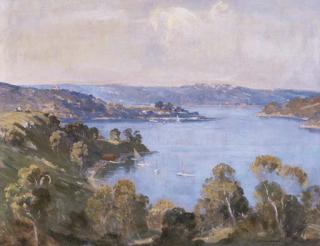 James Ranalph Jackson - Autumn Evening, Middle Harbour, Sydney