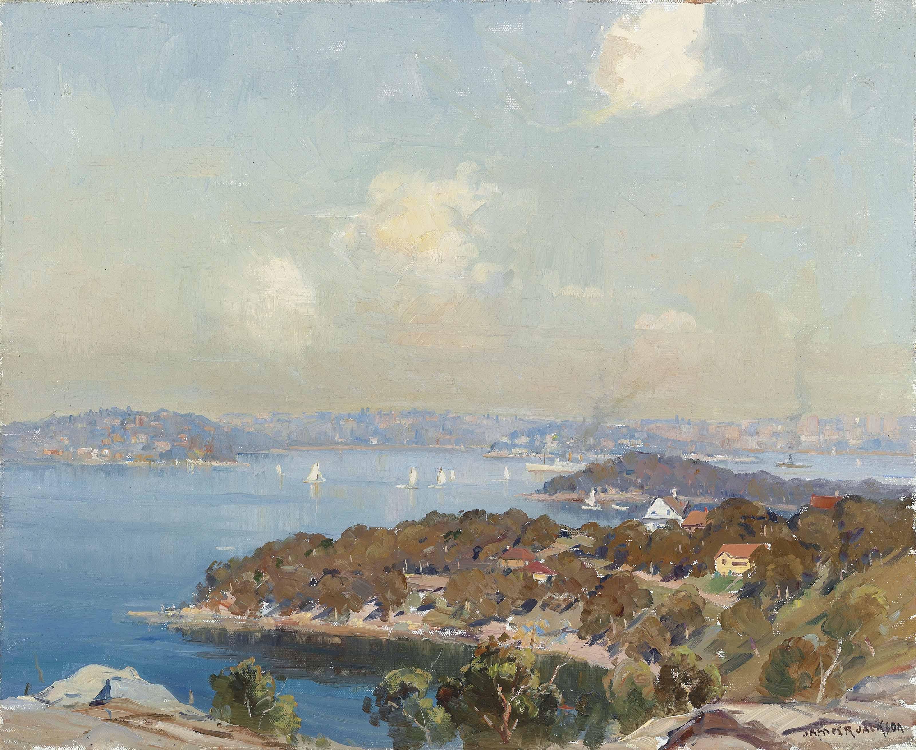 James Ranalph Jackson - Summer Morning, Sydney Harbour