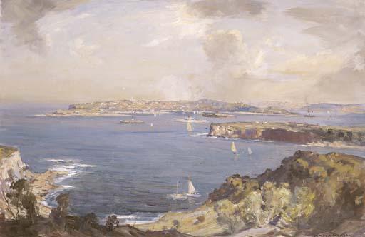 James Ranalph Jackson - Sydney Harbour And South Head From Dobroyd Point