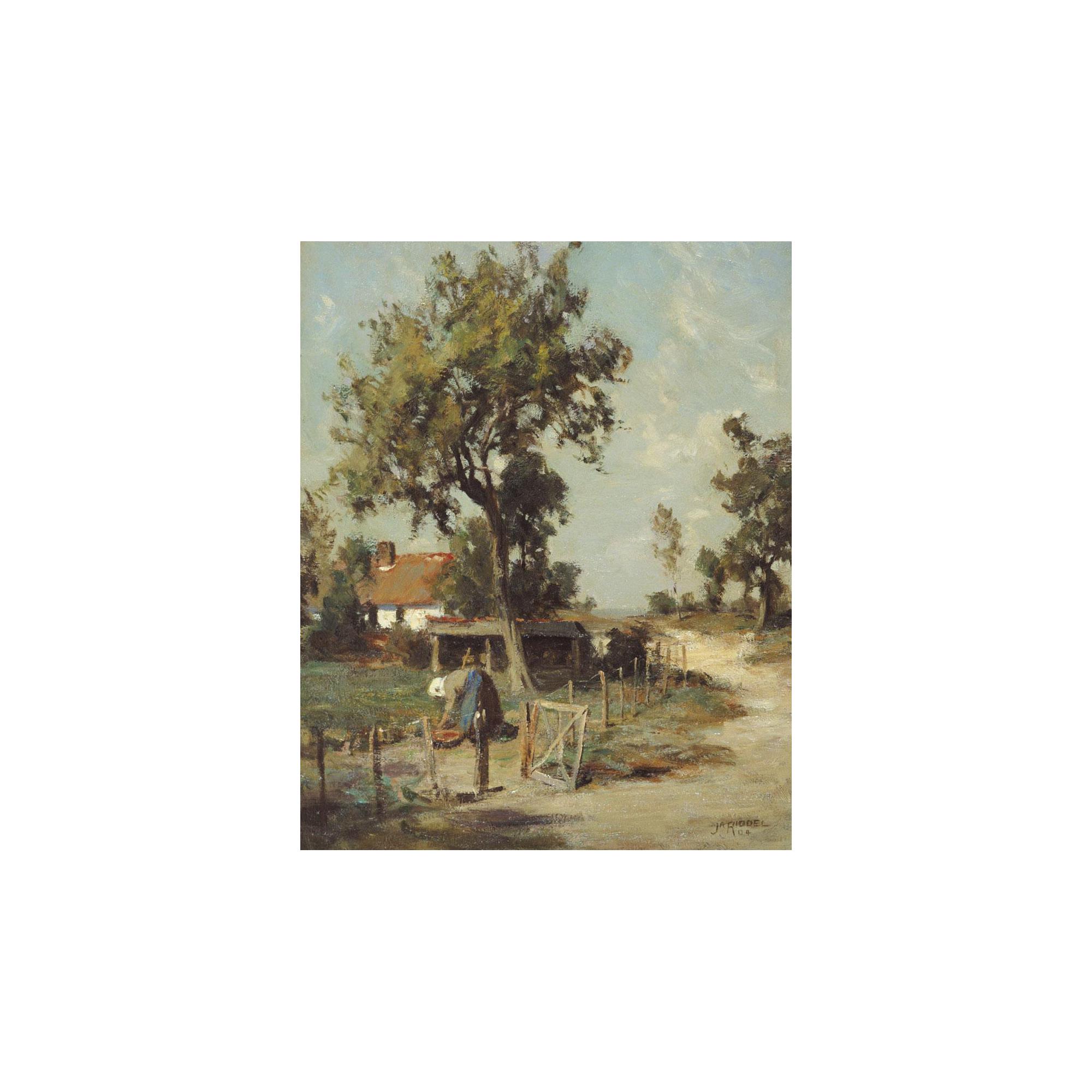 James Riddel - A Cottage Garden