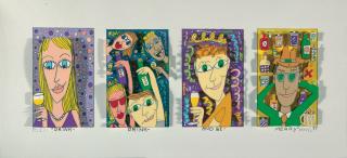 James Rizzi - 2 Bll.: „Drink – drink- and be – merry “ – „Don’t you think … „