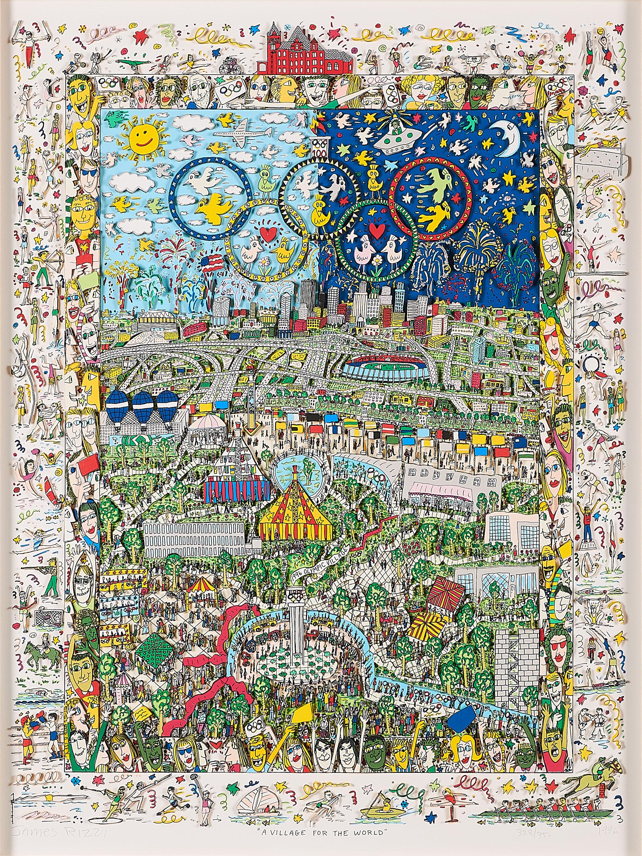 James Rizzi - A Village for the World.