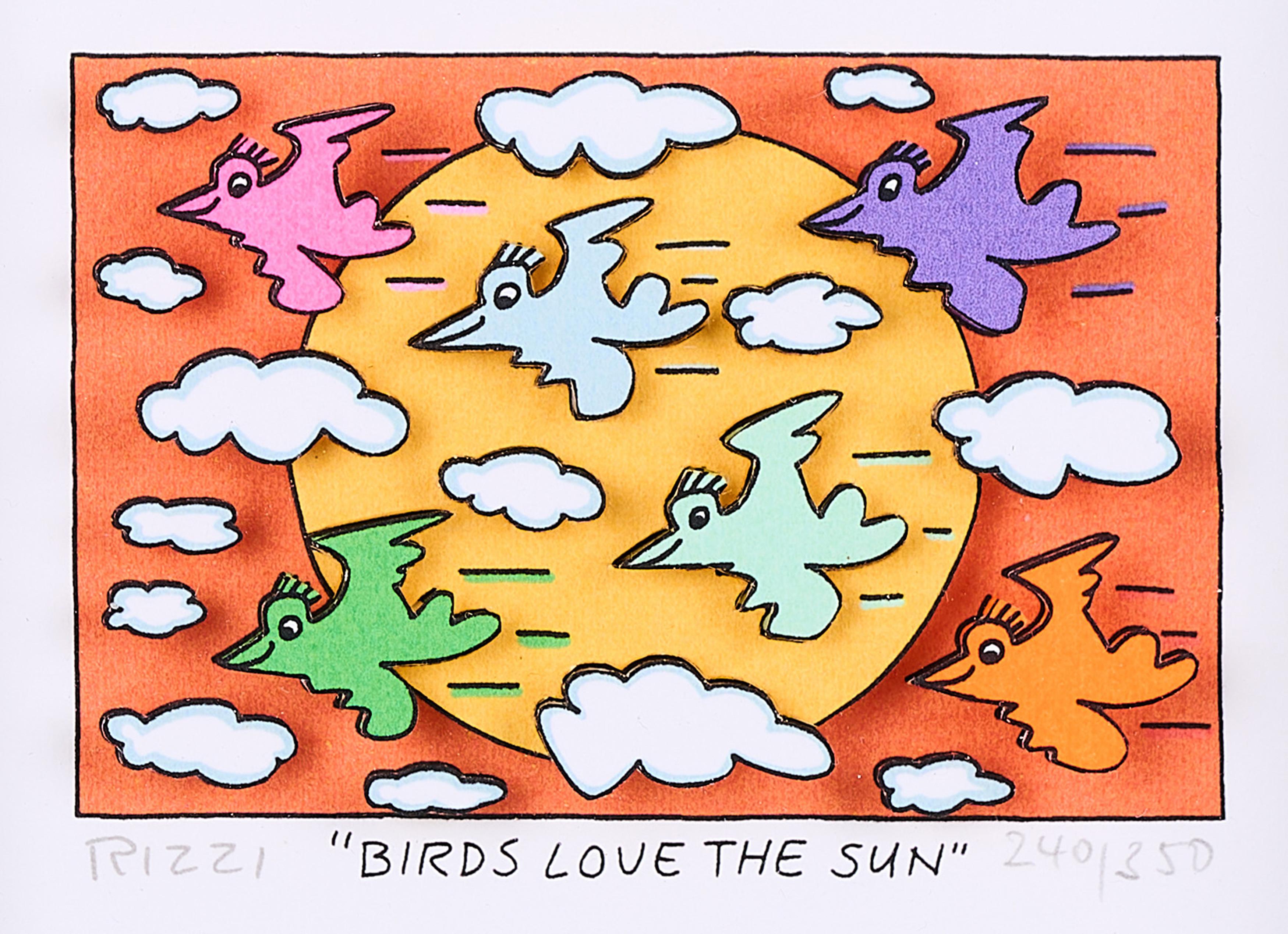 James Rizzi - Birds love the Sun.