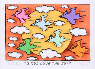James Rizzi - Birds love the Sun.