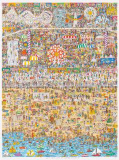James Rizzi - Let\'s Get Lost at Coney Island