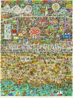 James Rizzi - Let\'s get lost at Coney Island