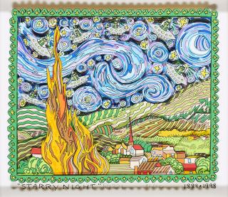 James Rizzi - Starry Night.