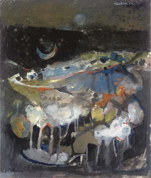 James Robertson, R.S.A., R.S.W. - Landscape With Loch