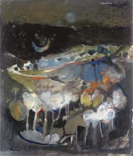 James Robertson, R.S.A., R.S.W. - Landscape With Loch