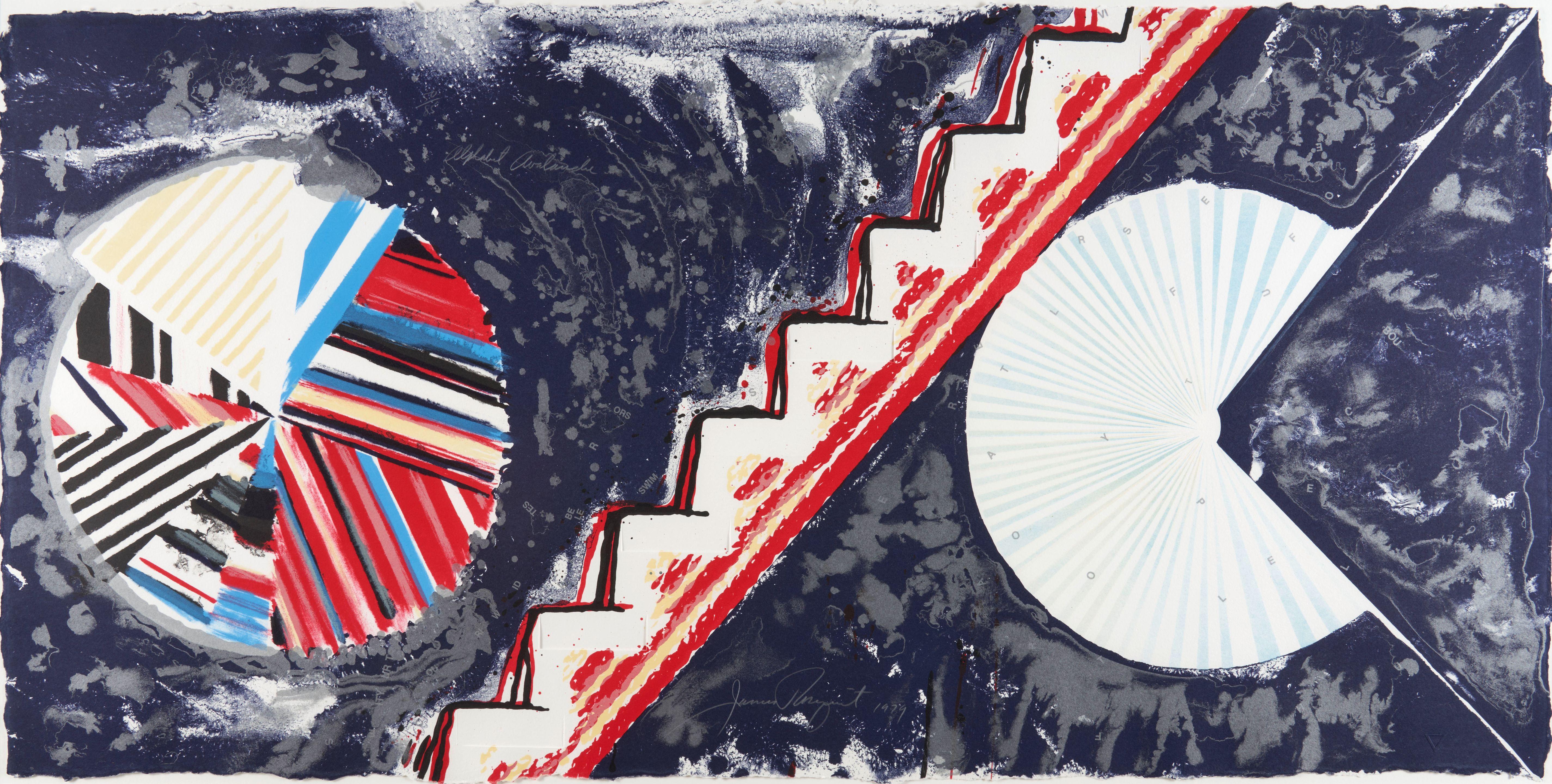 James Rosenquist - Alphabet Avalanche