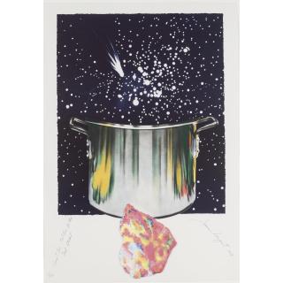 James Rosenquist - Caught One Lost One For The Fast Student Or Star Catcher (Glenn 222)