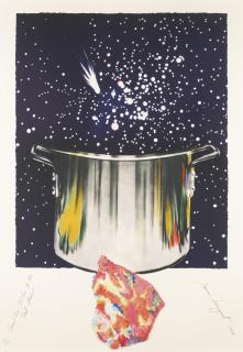 James Rosenquist - Caught One Lost One For The Fast Student Or Star Catcher (Glenn 222)