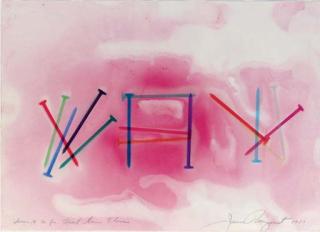 James Rosenquist - Drawing #10 for Heart Time Flowers