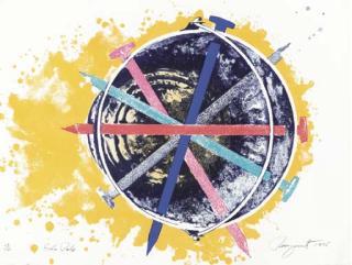 James Rosenquist - Echo Pale, from The Mirrors of the Mind Portfolio (Gl. 92)