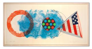 James Rosenquist - Elbow Lake, 1977