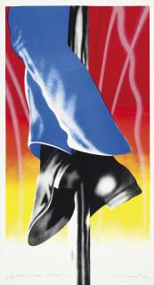 James Rosenquist - Expo 67 Mural-Firepole 33\' x 17\'