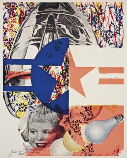 James Rosenquist - F-111 (Castelli Gallery Poster) (not in Glenn)