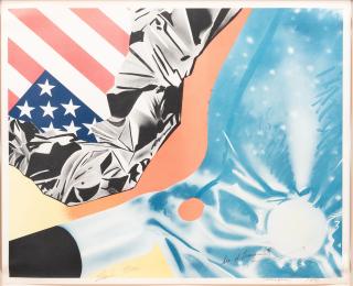 James Rosenquist - Flamingo Capsule (Castelli Poster)