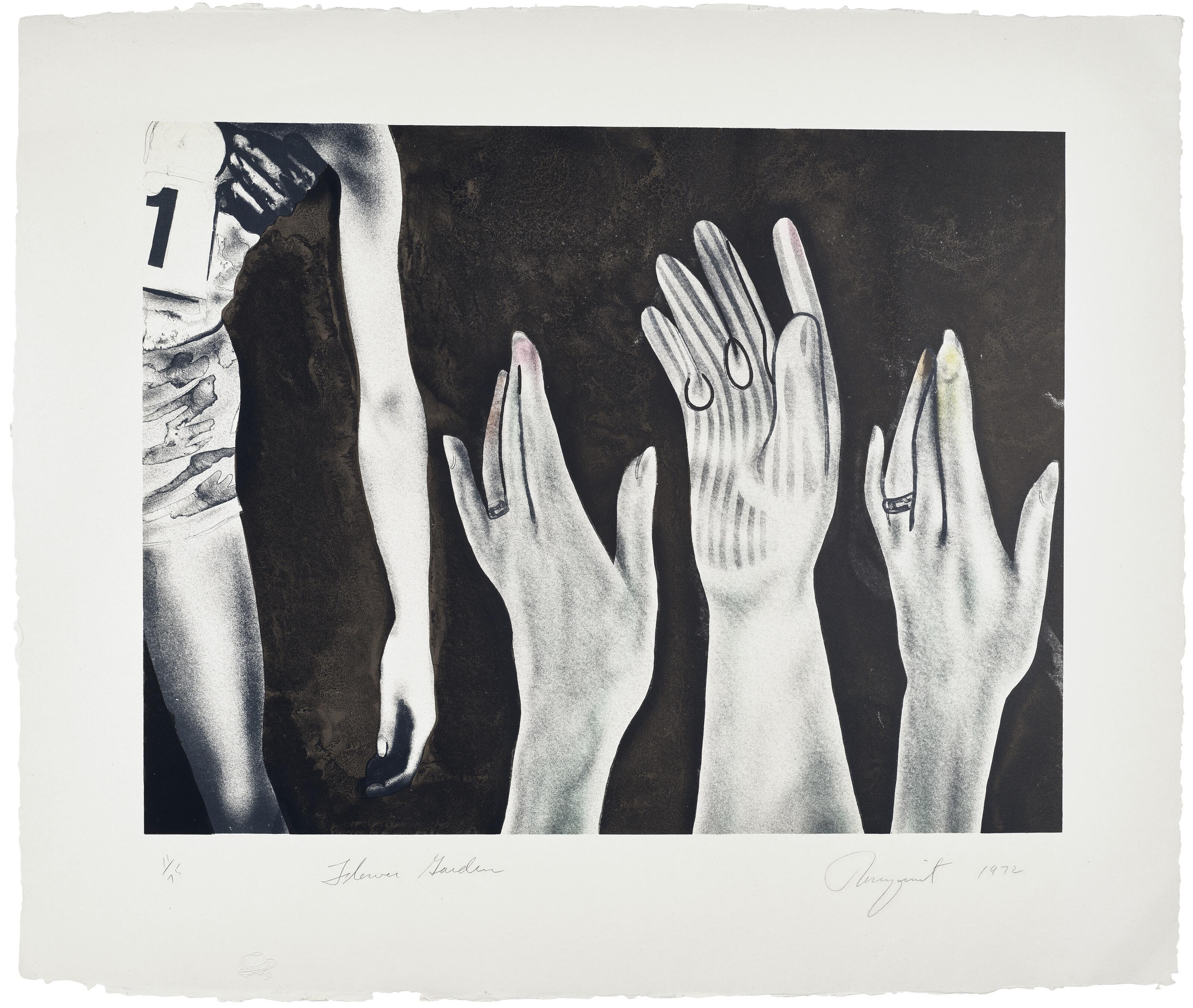 James Rosenquist - Flower Garden