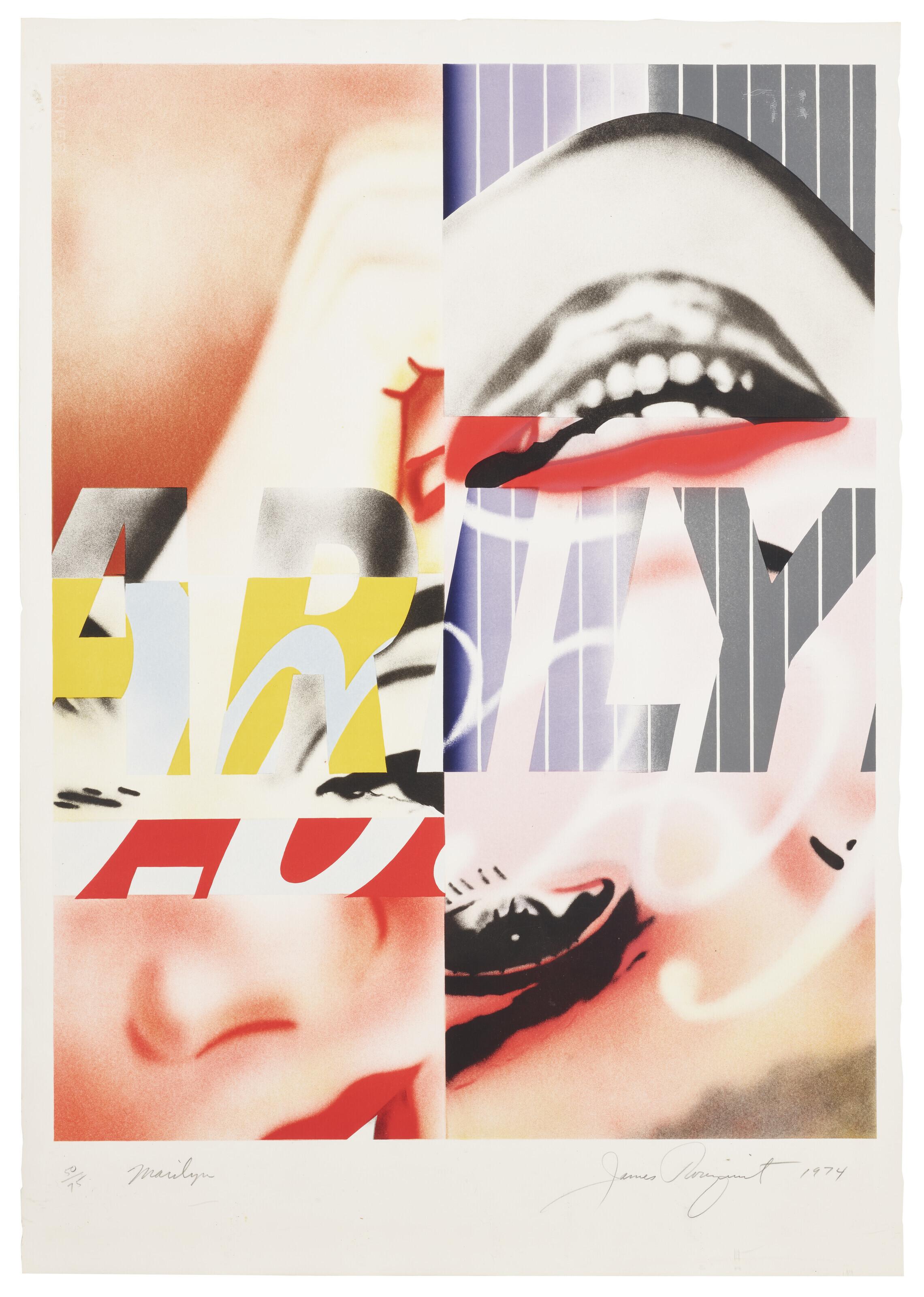 James Rosenquist - Marilyn