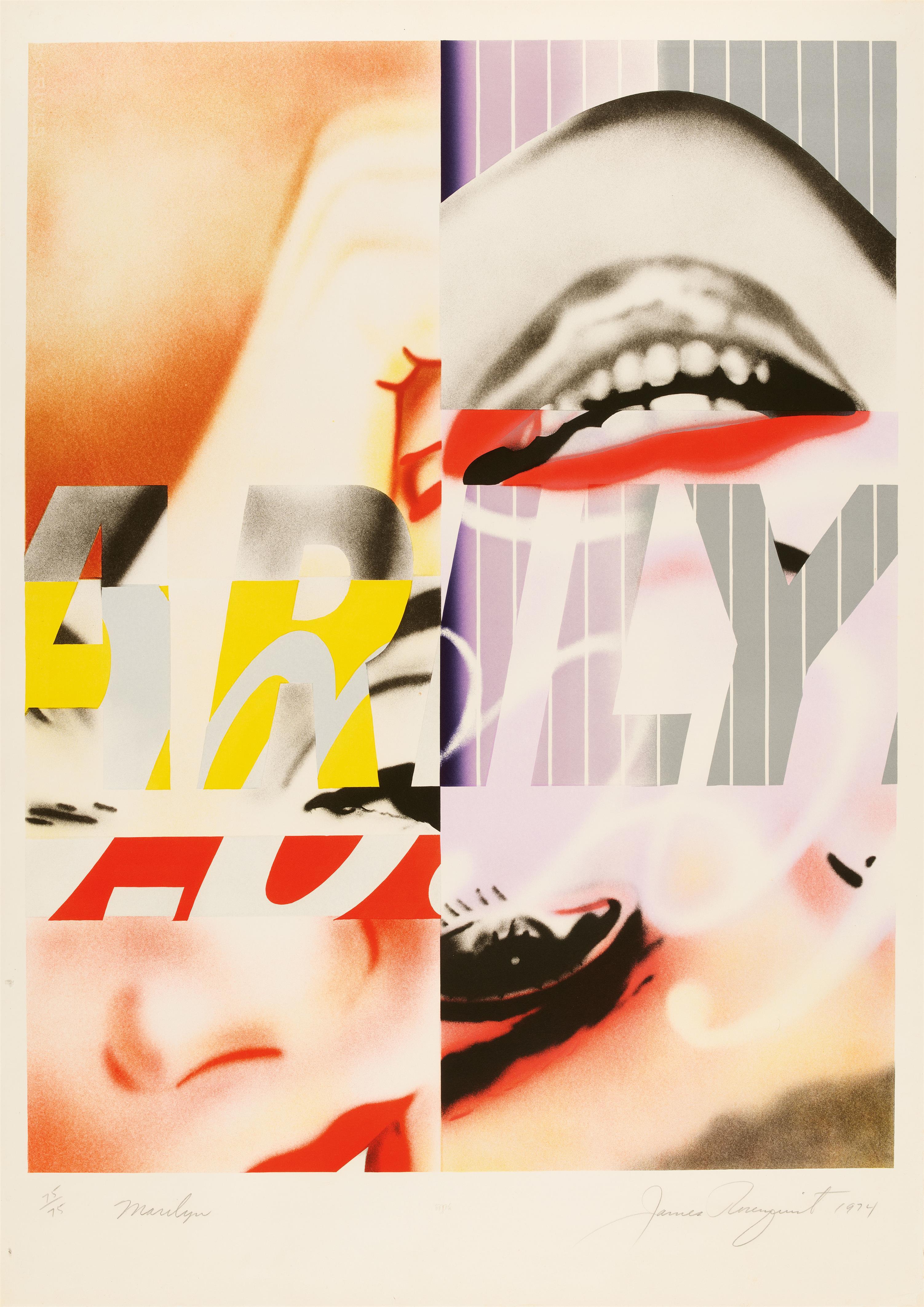 James Rosenquist - Marilyn