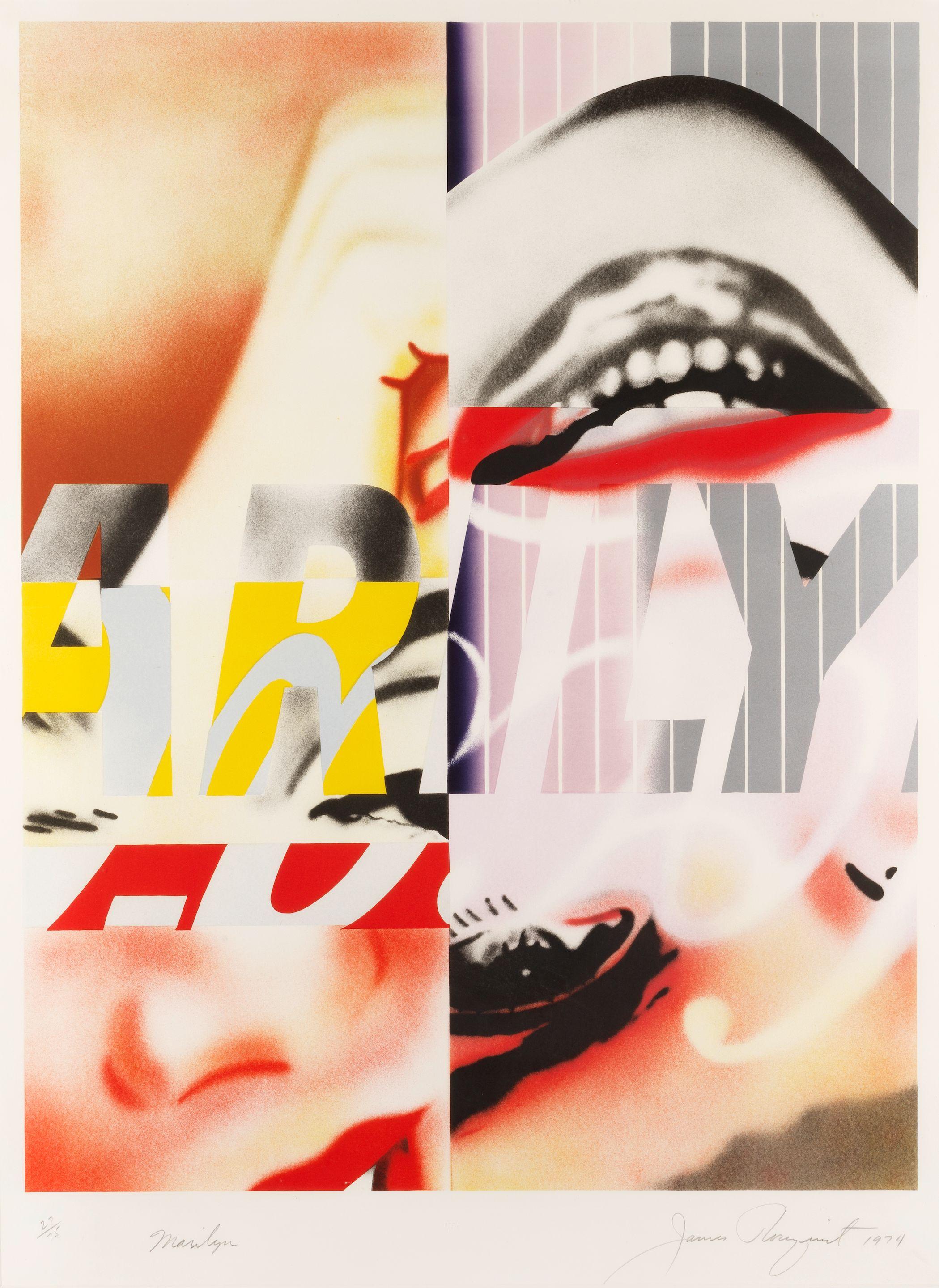James Rosenquist - Marilyn