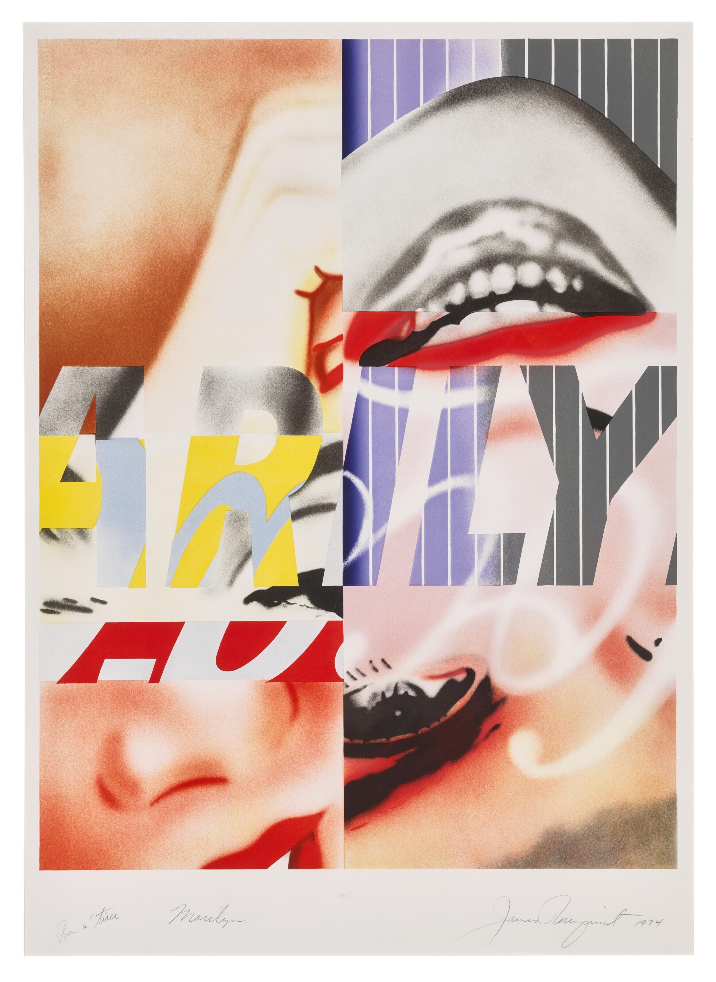 James Rosenquist - Marilyn