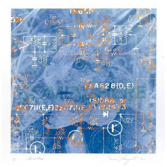 James Rosenquist - Somewhere, from High Technology and Mysticism: A Meeting Point