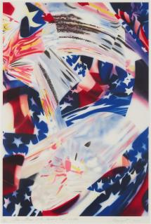 James Rosenquist - Stars and Stripes at the Speed of Light