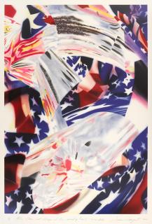 James Rosenquist - Stars And Stripes At The Speed Of Light