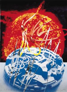 James Rosenquist - Sun Sets on the Time Zone, from Welcome to the Water Planet (Gl. 216)