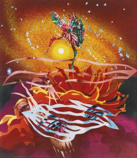 James Rosenquist - The Bird Of Paradise Approaches The Hot Water Planet (G. 214)