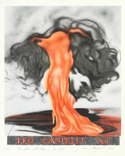 James Rosenquist - The Flame Still Dances on Leo\'s Book, from \'The Leo Castelli 90th Birthday Portfolio\'