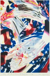 James Rosenquist - The Stars and Stripes at the Speed of Light