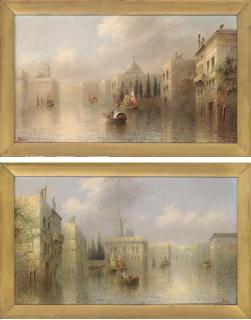 James Salt - A pair of Venetian cappriccios