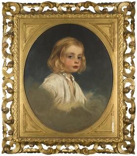 James Sant, R.A. - Portrait Of Algernon F.E. Smith, Aged Three