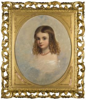 James Sant, R.A. - Portrait Of Gertrude Mary Smith, Aged Three