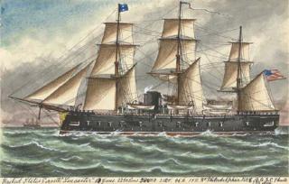 James Scott Maxwell - The United States corvette Lancaster