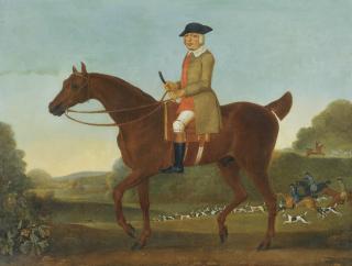 James Seymour - Portait Of A Gentleman, Traditionally Identified As Fulwar, 4Th Earl Of Craven, On His Hunter
