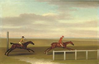 James Seymour - Two Race Horses In A Match