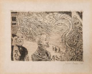 James Sidney Ensor - L\'auto-da-fé.