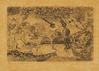 James Sidney Ensor - Le Bal Fantastique.