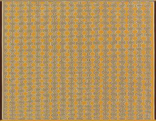 James Siena - Recursive Combs, Boustrophedonic