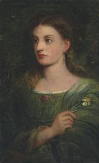 James Smetham - Flora