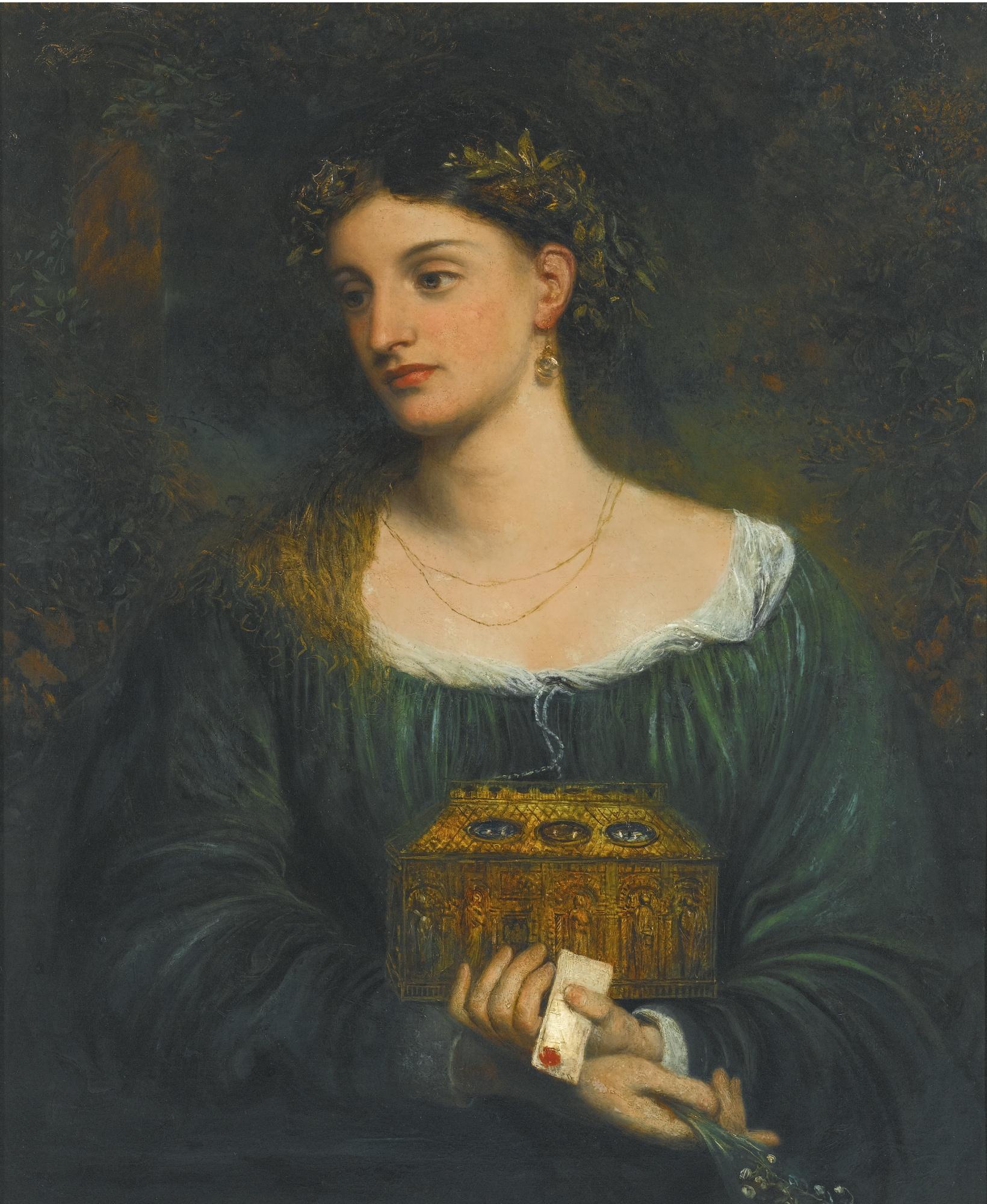 James Smetham - Pandora