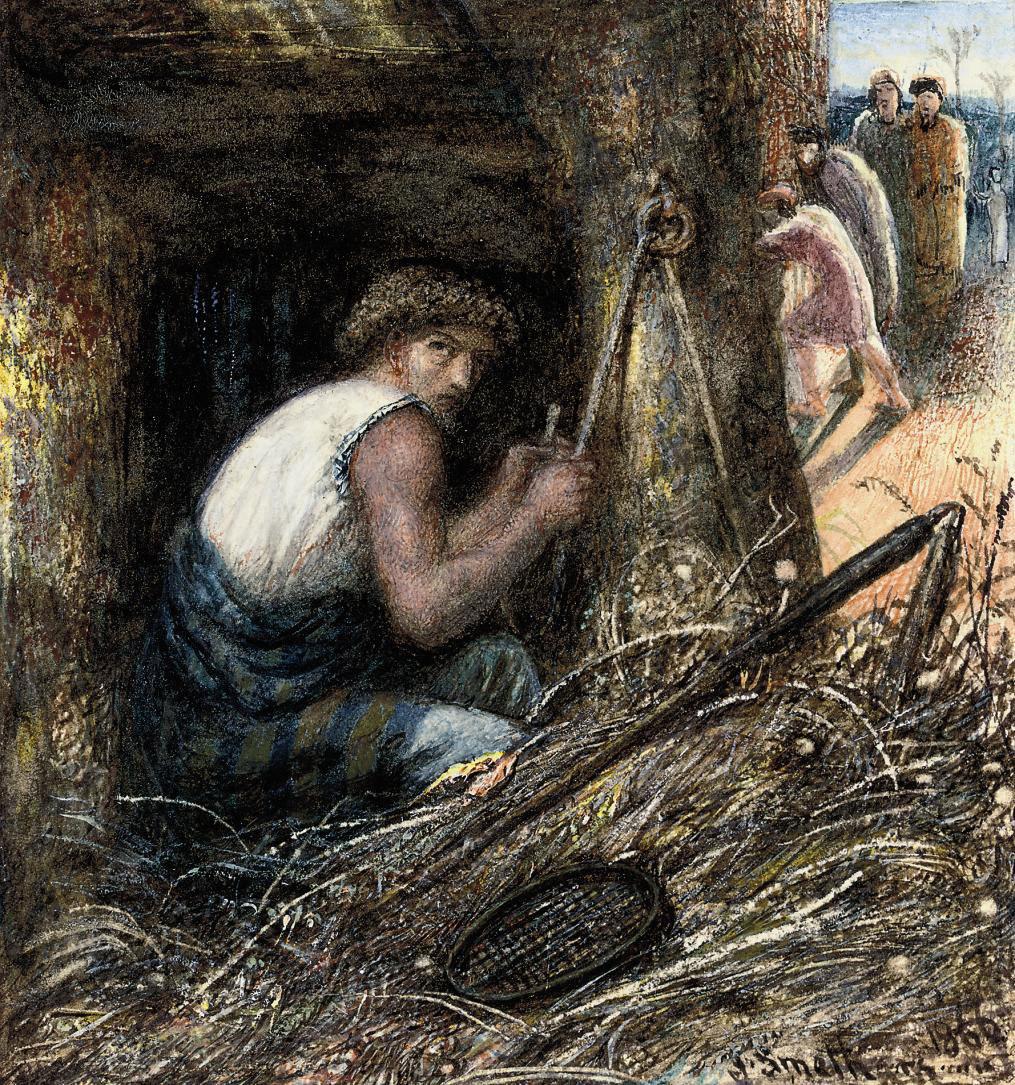 James Smetham - Saul \