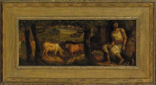 James Smetham - The Call of the Prophet Amos