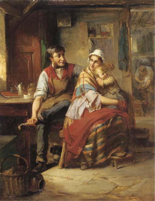 James Stephenson Craig - The blacksmith\'s cottage