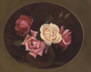 James Stuart Park - Roses in a vase