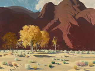 James Swinnerton - Cottonwoods in Fall